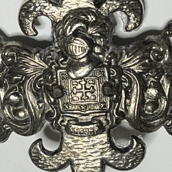 Cava Segura Viudas Brut Reserva Heredad Metal Pewter Bottle Emblem 2" - Picture 6 of 11